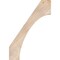 Ekena Millwork 3 1/2"W x 28"D x 40"H Westlake Smooth Knee Brace, Douglas Fir BRC04X28X40WTL00SDF - alternate 3